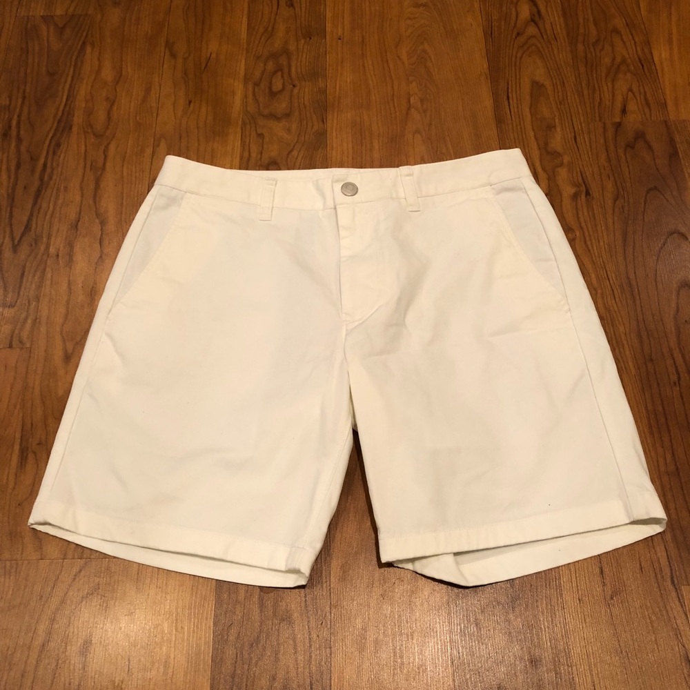Men’s White Bonobos Shorts (Worn Once)